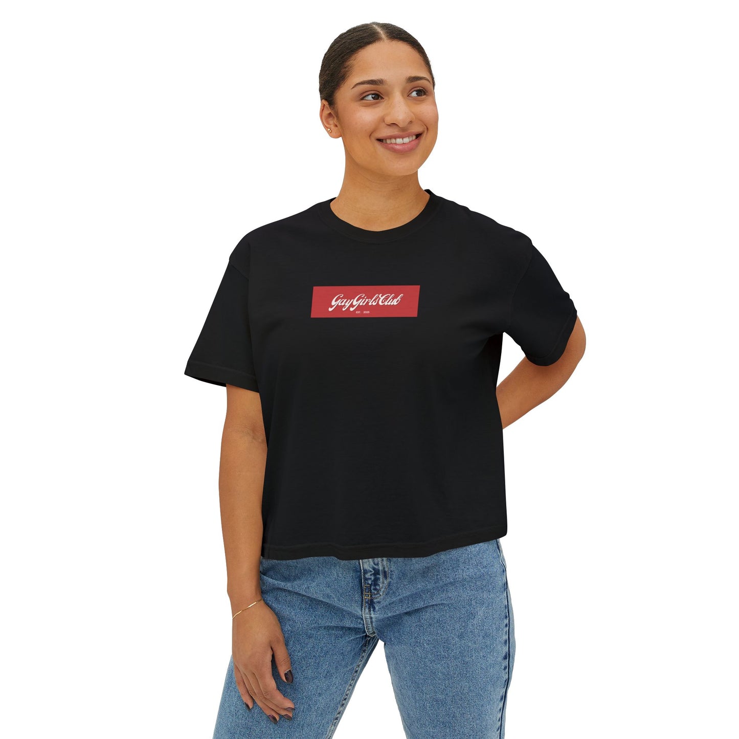 Gay Girls Club Boxy Tee
