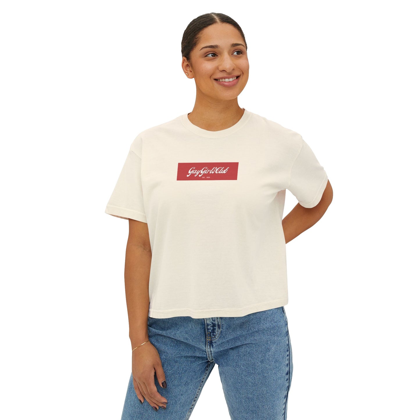 Gay Girls Club Boxy Tee